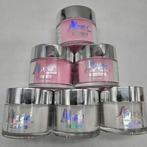 Apple Dip Powder Set - Pink and White